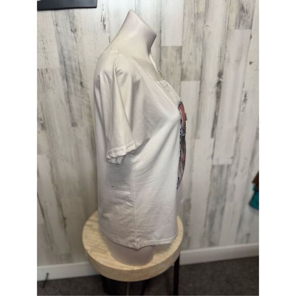 White shoulder-less blouse - Picture 7 of 7